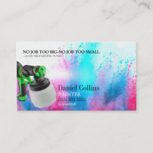 Carte de visite peintre