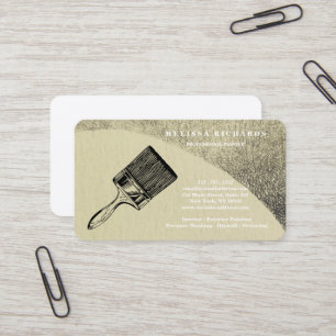 Carte De Visite Peintre