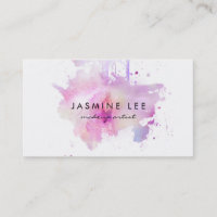 peintre de maquillage moderne chic aquarelle viole