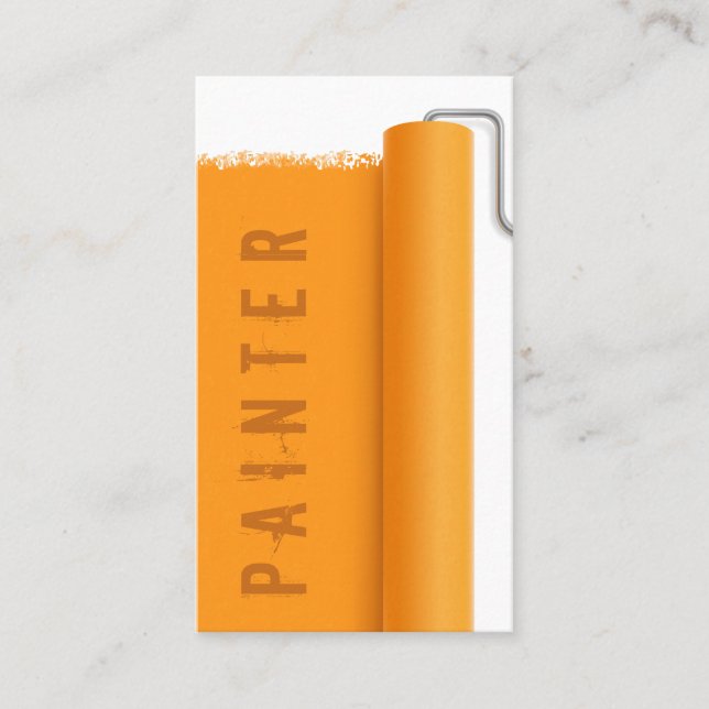 Carte De Visite Peintre design professionnel moderne (Devant)