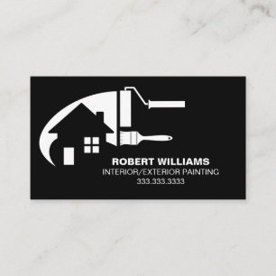 Carte De Visite Peintre en bâtiment professionnel