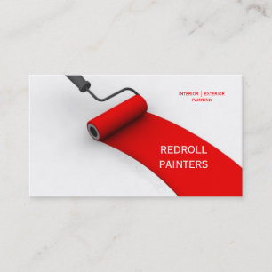 Carte De Visite Peintre, Peinture, Art, Construction, Couleurs