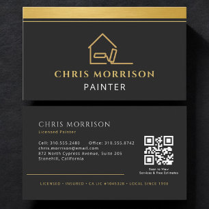Carte De Visite Peintre Professionnel
