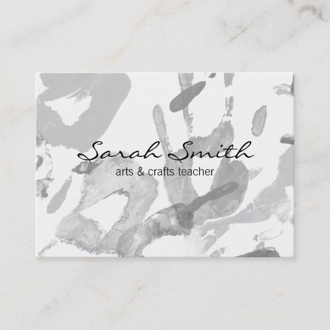 Carte De Visite Peinture à la main II (variation) (Devant)