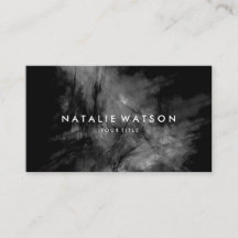 Peinture Abstraite à l'huile noir Monochrome