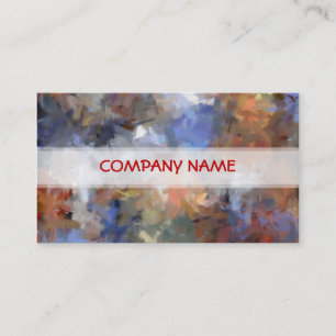 Carte De Visite Peinture artistique Abstraite 2