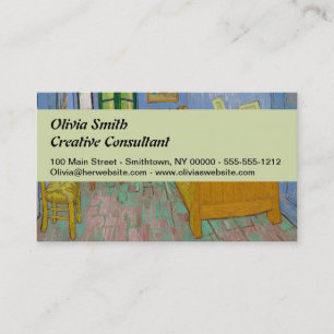 Carte De Visite Peinture de la chambre de Vincent Van Gogh