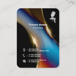 Carte De Visite Peinture du corps automatique   Professionnel