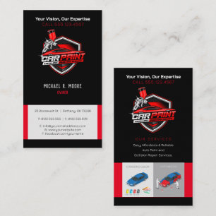 Carte De Visite Peinture du corps automatique   Professionnel