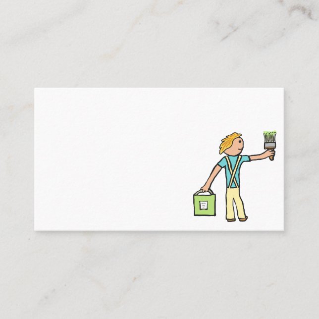 Carte De Visite Peinture et décoration (Devant)