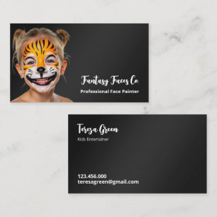 Carte De Visite Peinture faciale