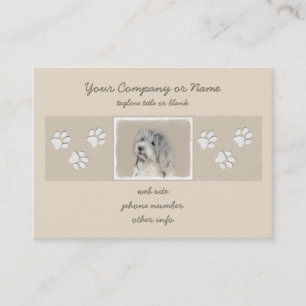 Carte De Visite Peinture Havanaise (Gold Sable) - Art Chien origin