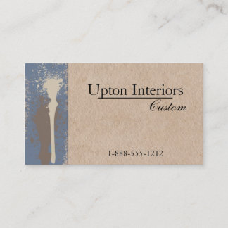 Carte De Visite Peinture neutre et papier Brown