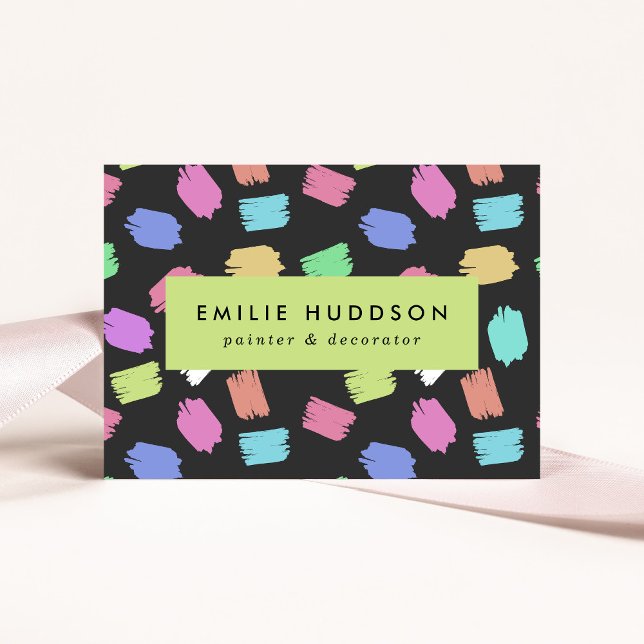 Carte De Visite Peinture, Peintre, Peinture, Décorateur (Créateur téléchargé)