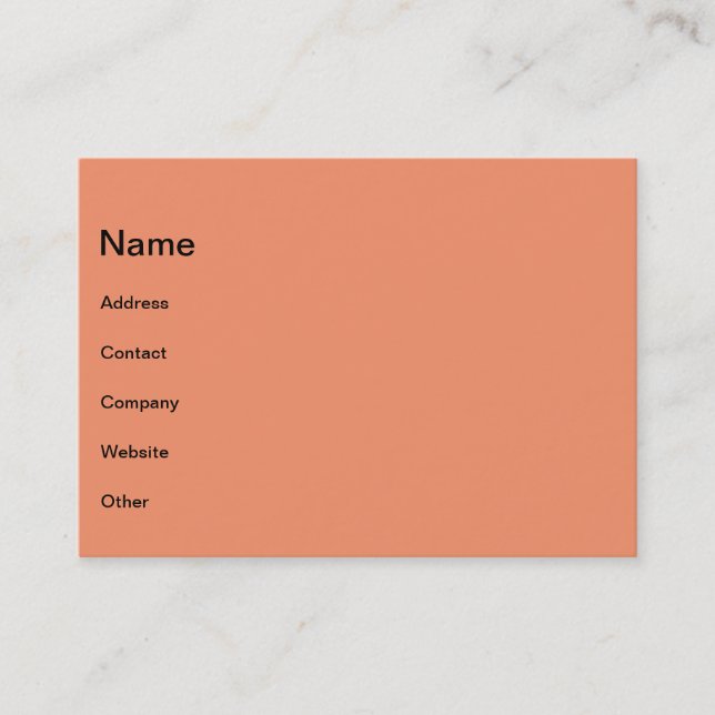 Carte De Visite Peluches (Devant)