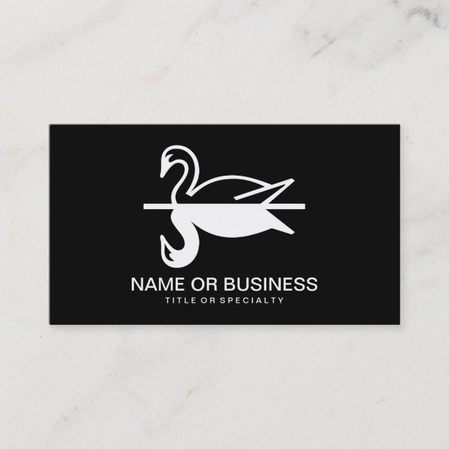 Carte De Visite penche l'icône (Devant)