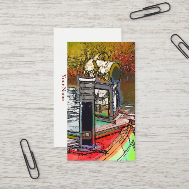 CARTE DE VISITE PÉNICHES (Devant/Arrière en situation)