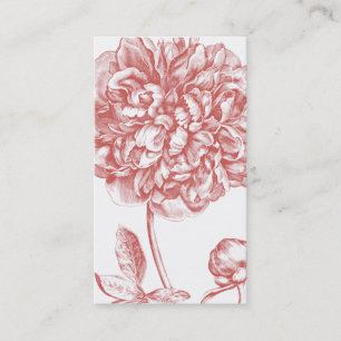 Carte de visite Peony