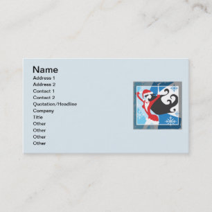 Carte De Visite Père Noël Helper - Joyeux Noël