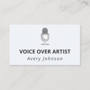 Carte De Visite Périphérique enregistreur de son microphone classi