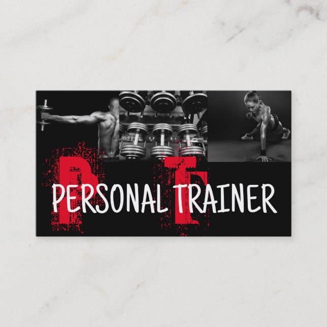 Carte De Visite  Personal Trainer  (Devant)