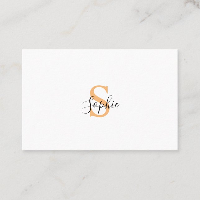Carte De Visite Personalised Your Name, Custom Name, Birthday Gift (Devant)