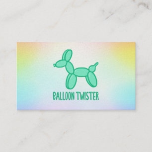 Carte de visite personnalisable Balloon Twister