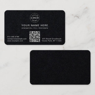 Carte De Visite Personnalisable blanc arrondi blanc blanc haut de