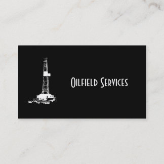 Carte de visite personnalisable de gisement de