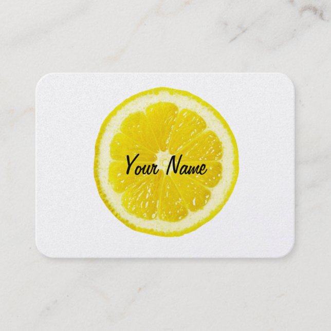 Carte de visite personnalisable moderne principal (Devant)