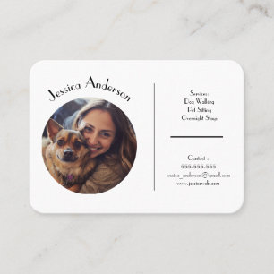 Carte de visite Personnalisable Pour Animaux De Co
