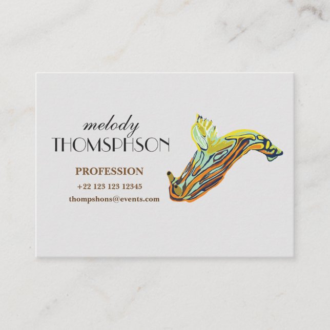 Carte De Visite Personnalisé (Devant)