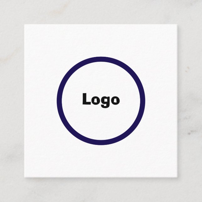 Carte de visite personnalisé élégant |Professionne (Devant)