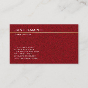 Carte De Visite Personnalisé Moderne Minimaliste Élégant Couleu
