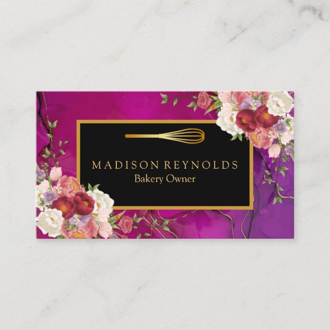 Carte De Visite Personnalisé Personnalisé Votre Propre Entreprise  (Devant)