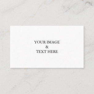 Carte De Visite Personnalisé Personnalisé Votre Propre Photo