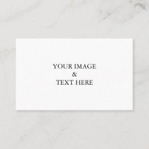Carte De Visite Personnalisé Personnalisé Votre Propre Photo