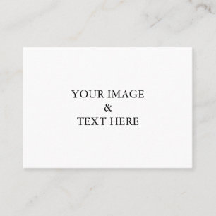 Carte De Visite Personnalisé Personnalisé Votre Propre Photo