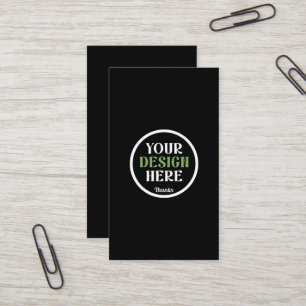 Carte De Visite personnalisé, unique, élégant & minimaliste hershe