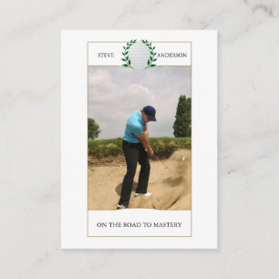 Carte de visite personnalisée pour club de golf cl