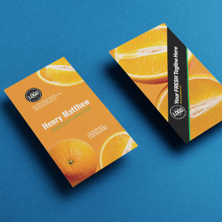 Carte De Visite Personnaliser l'entreprise | Orange Company