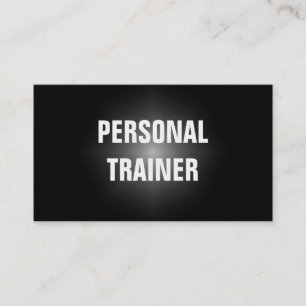 Carte de visite personnel simple et simple