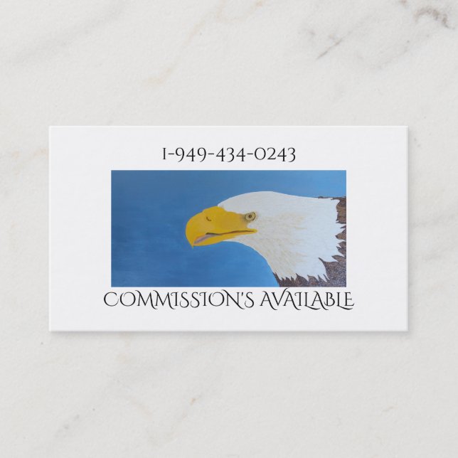 Carte de visite personnelle de Craig (Devant)
