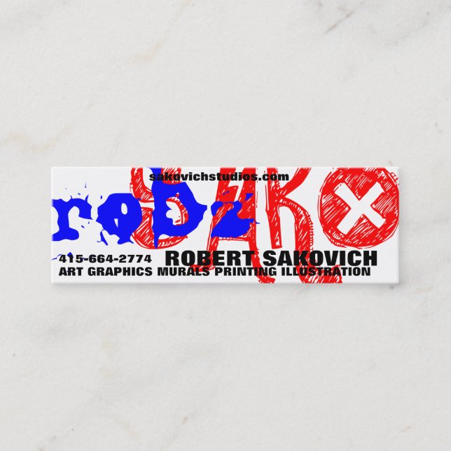 Carte de visite petit (Devant)