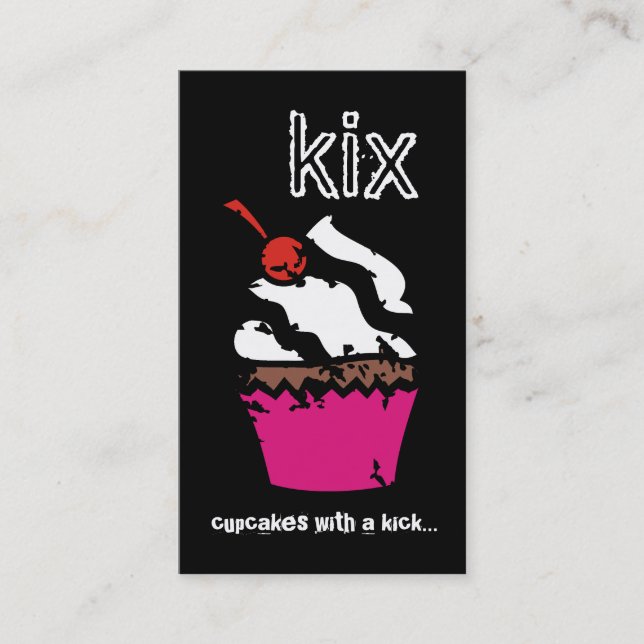 Carte De Visite Petit gâteau de 311 Kickin (Devant)