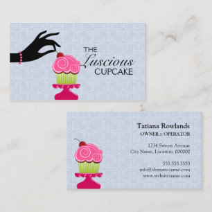 Carte De Visite Petit gâteau lunatique de boulangerie