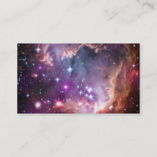 Carte De Visite Petit Nuage de Magellan violet