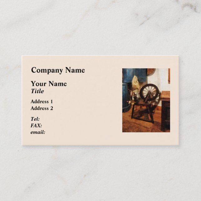Carte De Visite Petite roue de rotation (Devant)