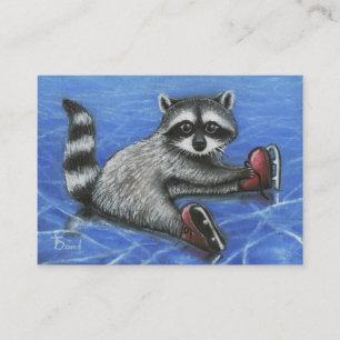 Carte De Visite Petites copies du raton laveur ACEO