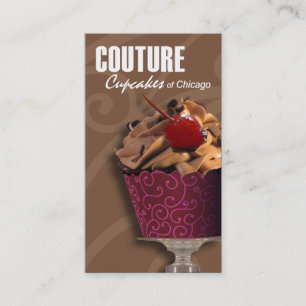 Carte De Visite "Petits gâteaux de couture !" - Desserts de
